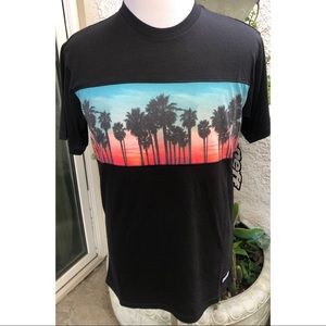 NEFF Palm Stripe T Shirt Medium NWT
